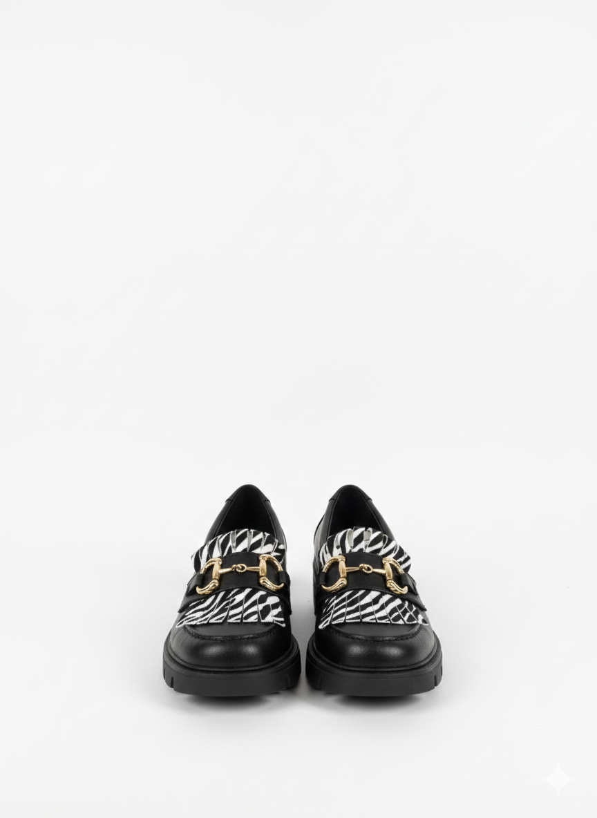 Mocasines Cebra