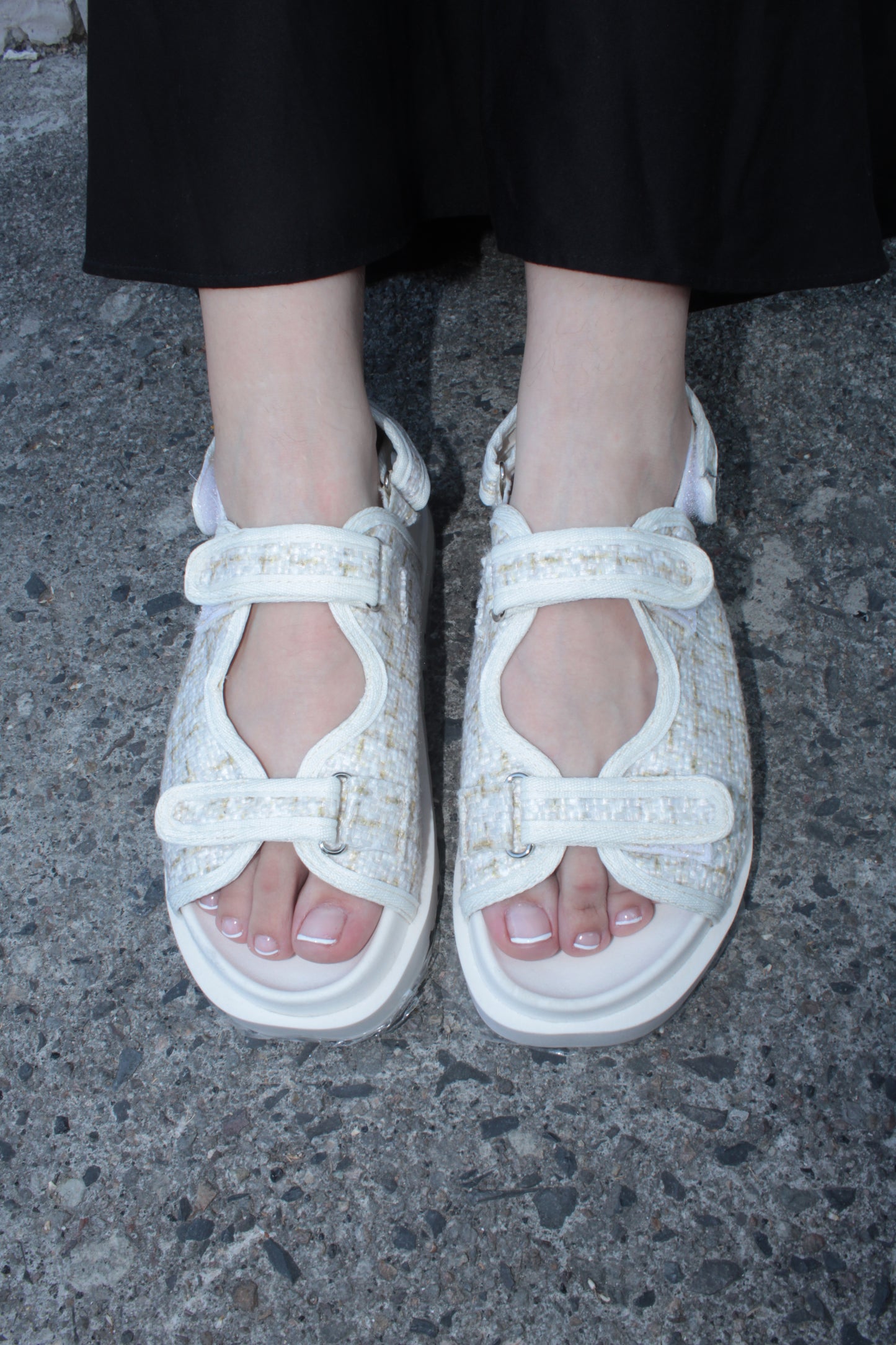 Sandalia Megan (Tweed)