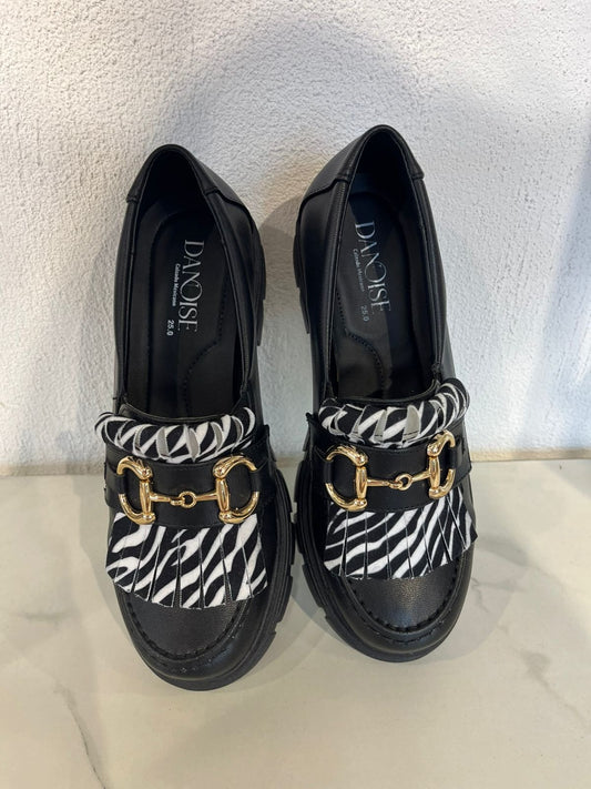 Mocasines Cebra